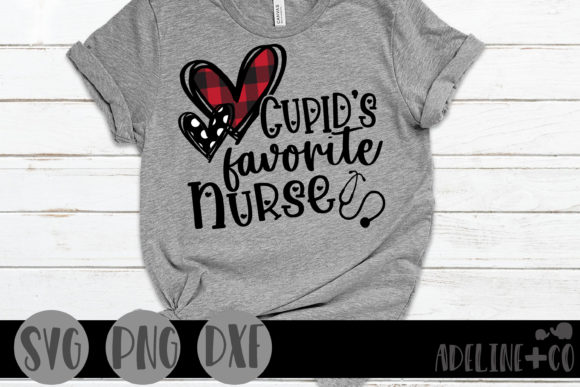 Cupid's Favorite Nurse, Valentine's Day Graphics