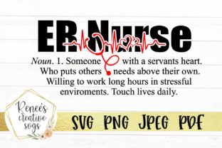 ER Nurse Definiton Graphics and Crafts