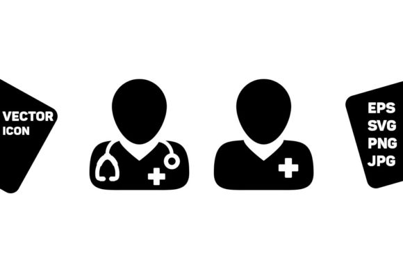 Medical Consultation Icon Vector Male