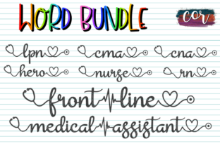 Medical Field Word Bundle: Graphics and Crafts for Editorial Design