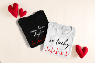 Nurse Heartbeat Puns Graphics and Crafts