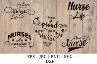 Nurse Life Cutting File Bundle: Graphics and Crafts for Real Projects