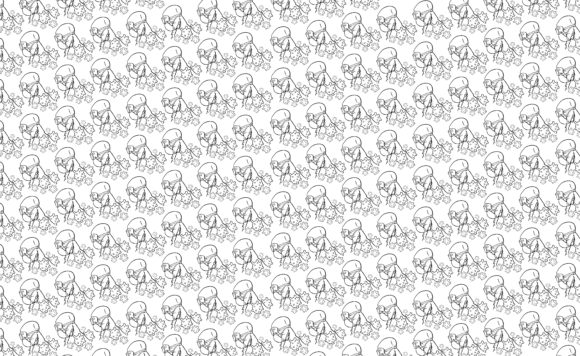 Paper Warp with Medical Team Pattern